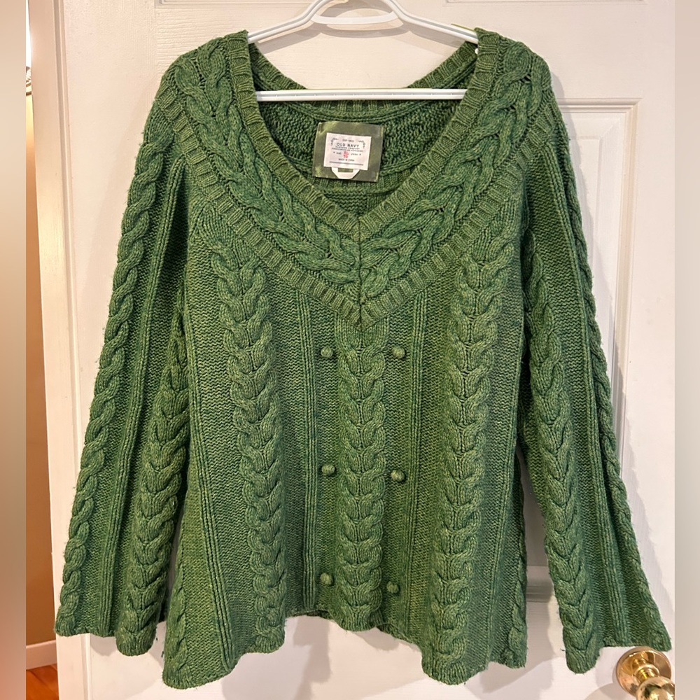 Thick cotton wool blend sweater